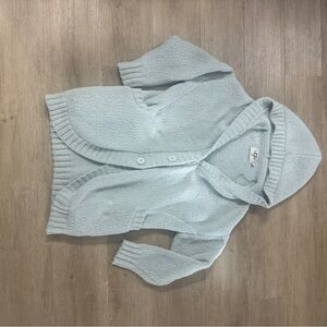 UGG Light Blue Hooded Cardigan